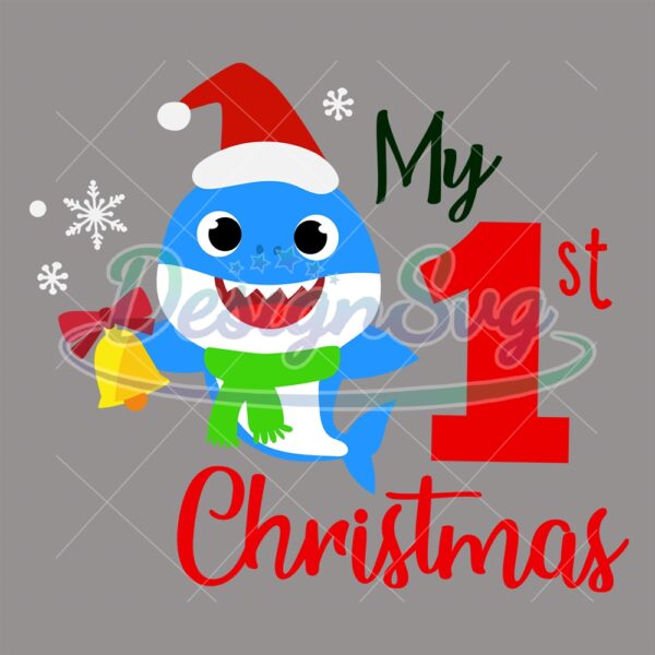 my-1st-christmas-day-santa-baby-shark-svg