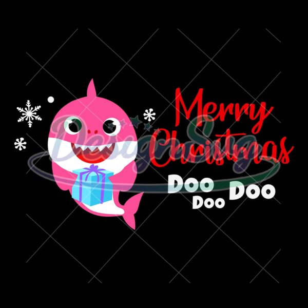 merry-christmas-gift-baby-shark-pink-dodo-svg