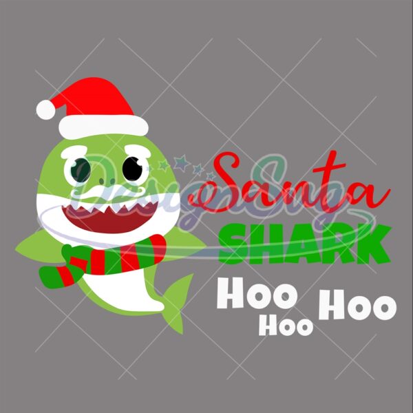 santa-shark-hoho-christmas-day-baby-shark-svg