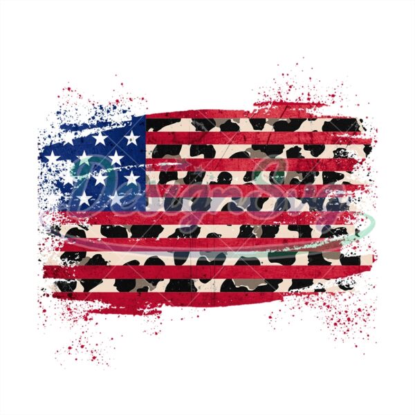 distressed-grunge-leopard-plaid-american-flag-png