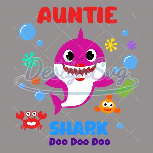 auntie-baby-shark-doo-doo-svg