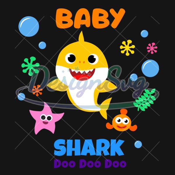 little-yellow-baby-shark-doo-doo-svg