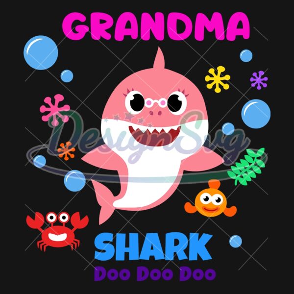 grandma-baby-shark-doo-doo-svg