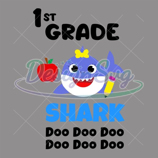 1st-grade-purple-little-baby-shark-doo-doo-svg
