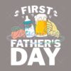 First Father Day Milk Beer Cheering PNG