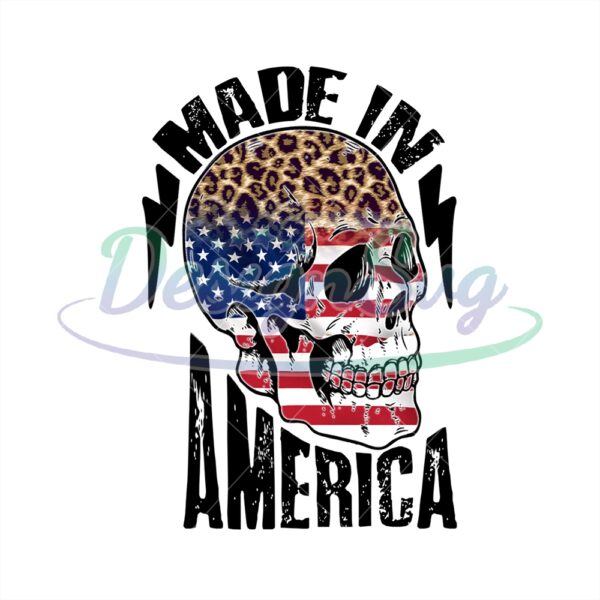made-in-america-skull-4th-of-july-design-png