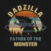 Retro Dadzilla Father Of The Monster PNG