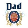 Dad A Fine Man And Patriot Badge SVG