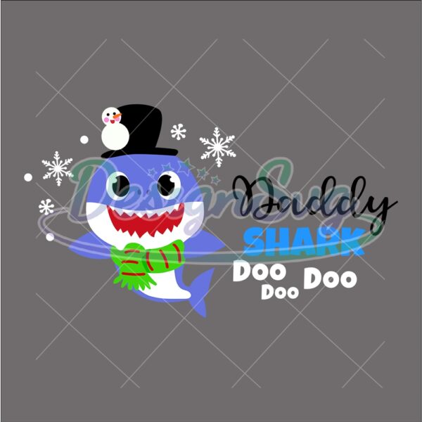 daddy-shark-doo-doo-christmas-winter-day-svg