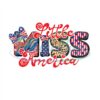 Little Miss America Independence Day PNG