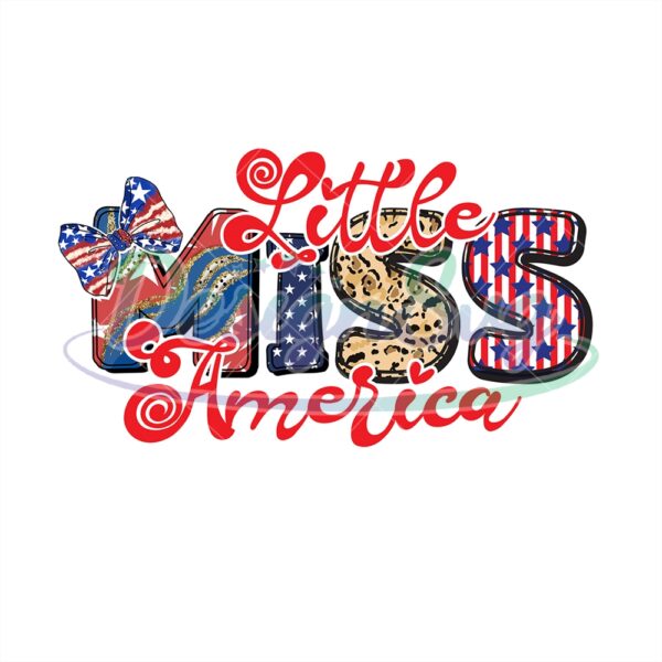little-miss-america-4th-of-july-independence-day-png