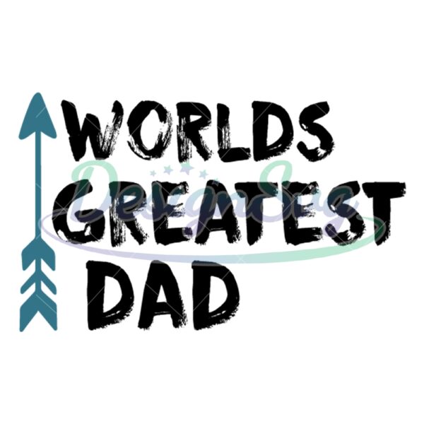worlds-greatest-dad-arrow-svg