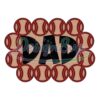 Baseball Dad Gift For Father Sport SVG