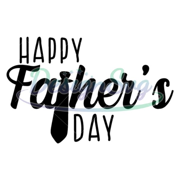 Happy Father Day Cravat Dad SVG