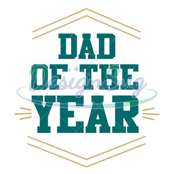 Dad Of The Year SVG Great Gift For Father