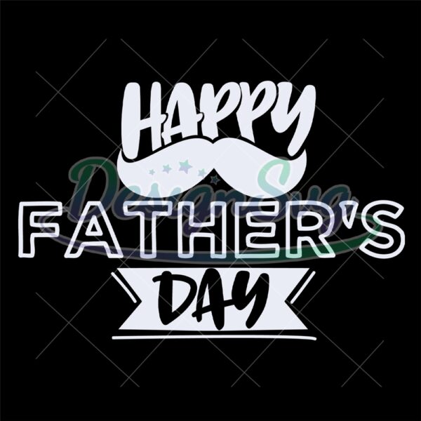 Happy Fathers Day Silhouette Svg
