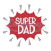 Super Dad Clipart SVG File For Cricut