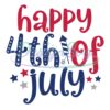 Happy 4th Of July SVG File For Cricut