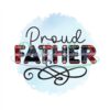 Proud Father Sublimation Png Best Dad In The World