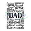 Dad Wisehero Helpful Devoted Svg Quotes