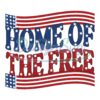 home-of-the-free-american-stars-flag-svg