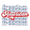 American Freedom Patriotic Day SVG