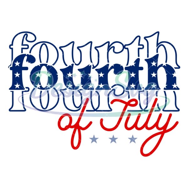 Fourth Of July Independence Day SVG