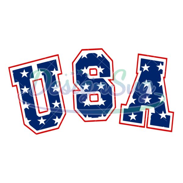 USA Stars Independence Day SVG