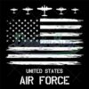 United States Air Force American Flag SVG