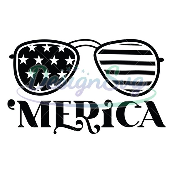 merica-american-flag-glasses-patriotic-svg