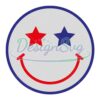 Smiley Face Patriotic SVG File For Cricut