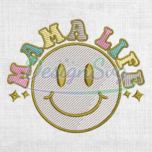 mama-life-smile-face-icon-embroidery-design