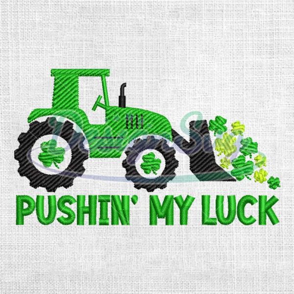 pushin-my-luck-green-car-embroidery-design