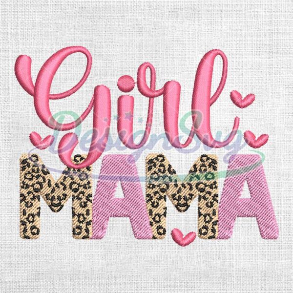 pink-girl-mama-leopard-embroidery-design