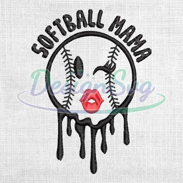 softball-mama-blink-baseball-embroidery-design