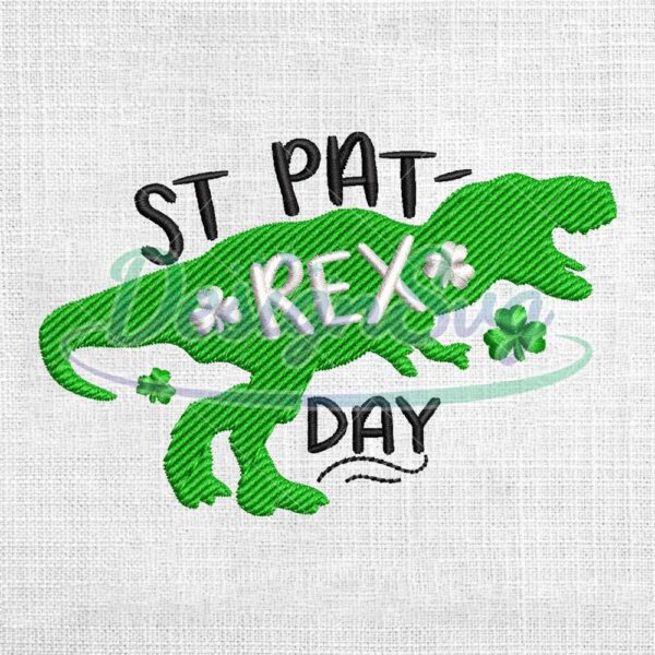 st-pat-rex-day-machine-embroidery-design