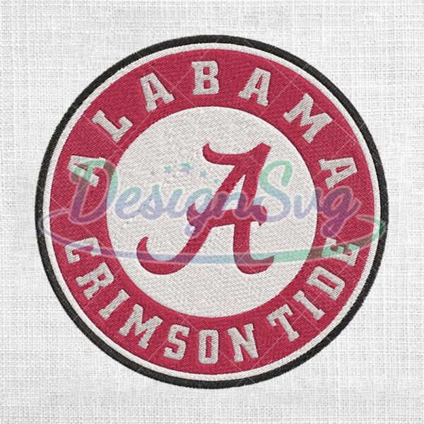 alabama-crimson-tide-ncaa-football-logo-embroidery-design