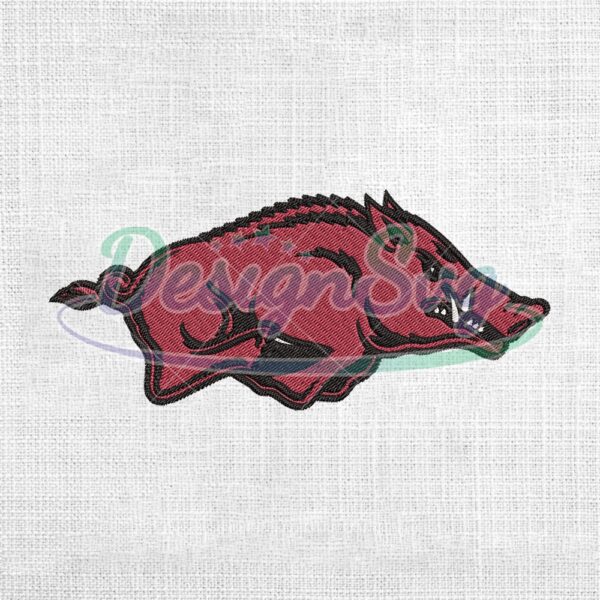arkansas-razorbacks-ncaa-football-logo-embroidery-design