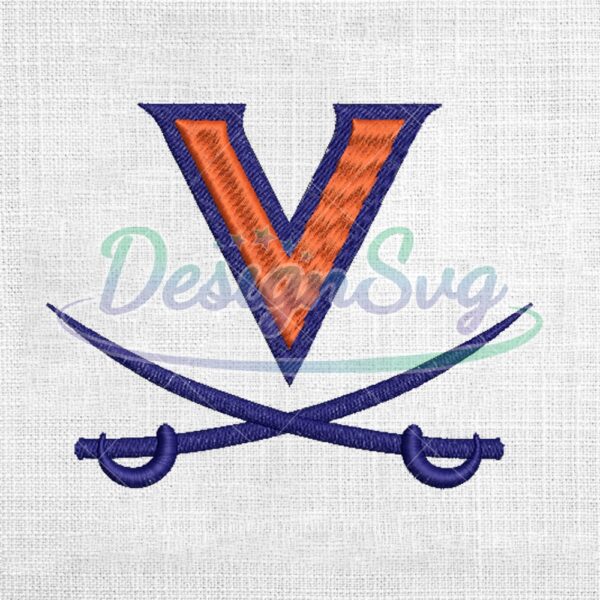 virginia-cavaliers-ncaa-logo-embroidery-design
