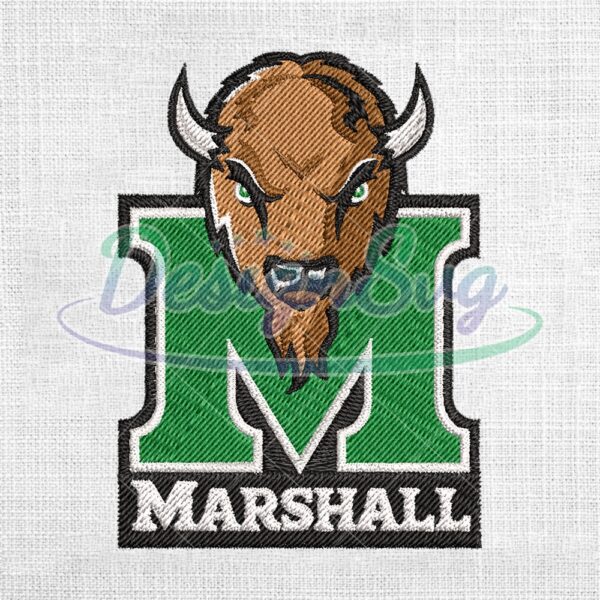 marshall-thundering-herd-ncaa-football-logo-embroidery-design
