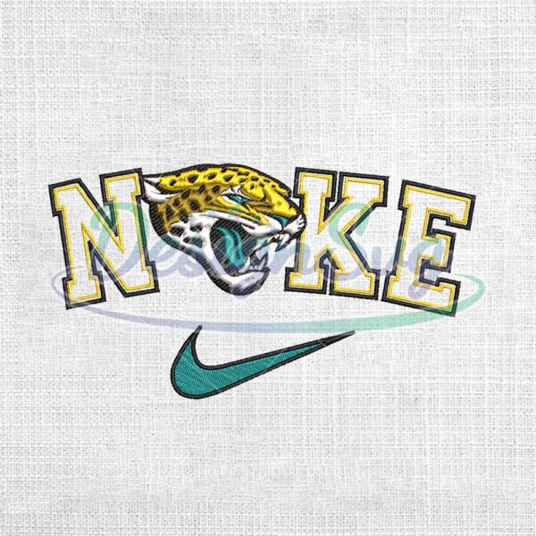 jacksonville-jaguars-x-nike-swoosh-logo-embroidery-design