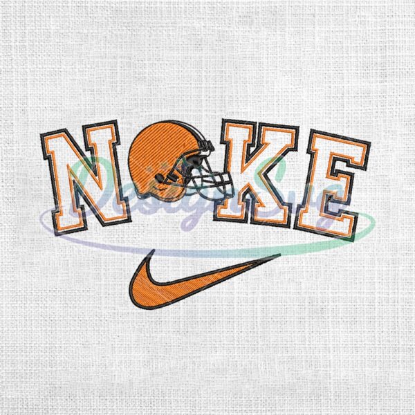 cleveland-browns-x-nike-swoosh-logo-embroidery-design