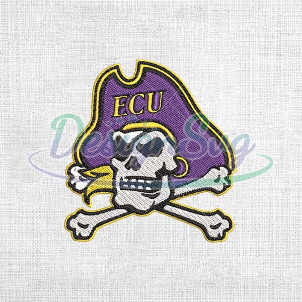 east-carolina-pirates-ncaa-football-logo-embroidery-design