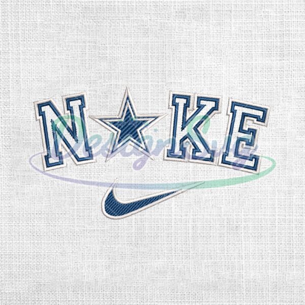 dallas-cowboys-x-nike-swoosh-logo-embroidery-design