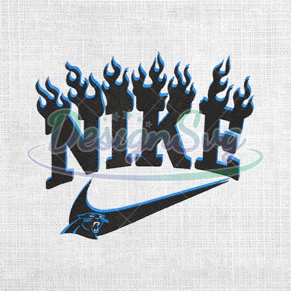 nfl-carolina-panthers-nike-flaming-logo-embroidery