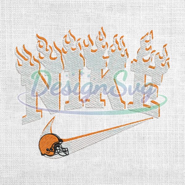 cleveland-browns-nike-flaming-logo-embroidery