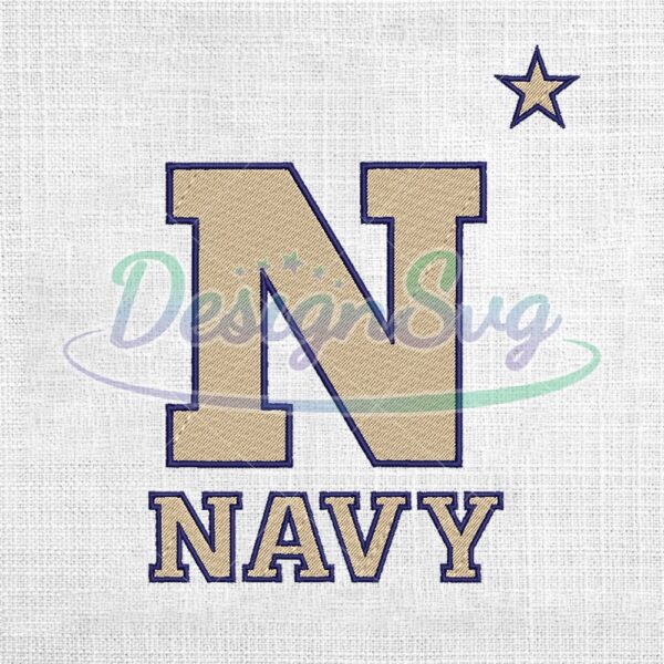 navy-midshipmen-ncaa-athletics-logo-embroidery-design