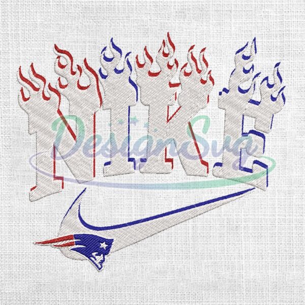 new-england-patriots-nike-flaming-logo-embroidery