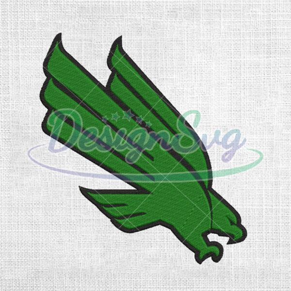 north-texas-mean-green-ncaa-team-logo-embroidery-design