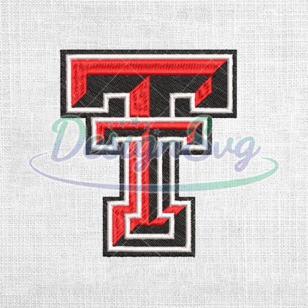 texas-tech-red-raiders-ncaa-logo-embroidery-design